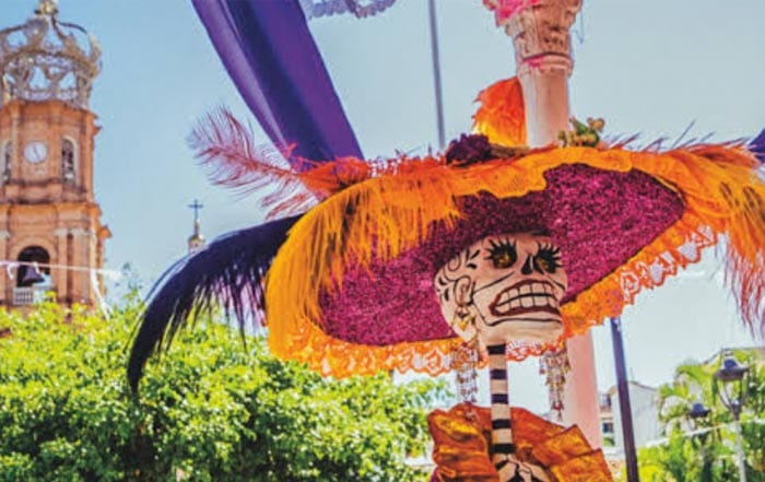 Dia de los Muertos Skeleton puppet.