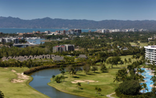 A photo of one of the many golf courses in in Puerto Vallarta.