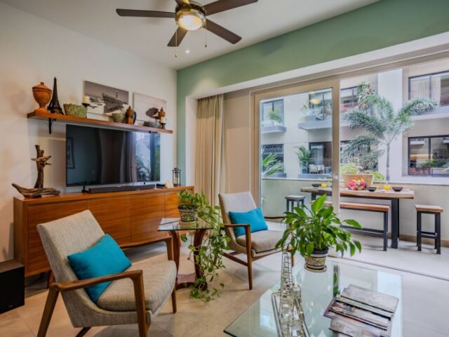 Pavilion 1BR | 2 Baths + Rooftop Pool + Gym